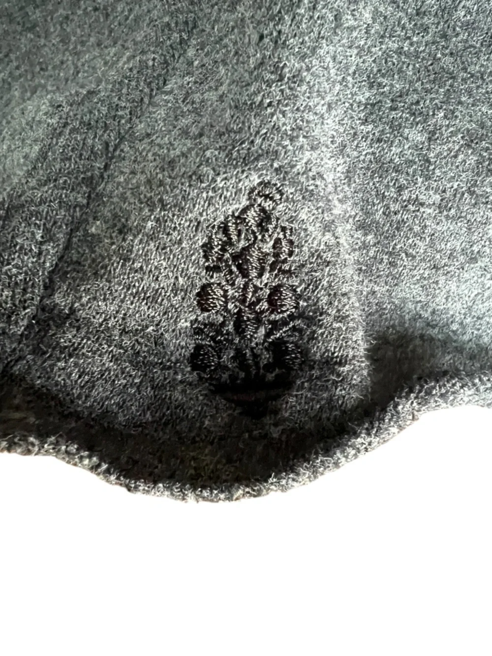 Free People Movement Cropped Sweatshirt Gray Oversized Slouchy Athleisure Size M - Picture 7 of 8
